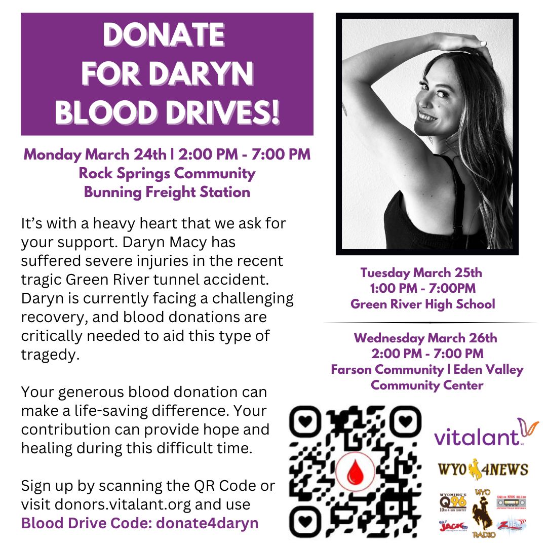 Donate For Daryn Blood Drive