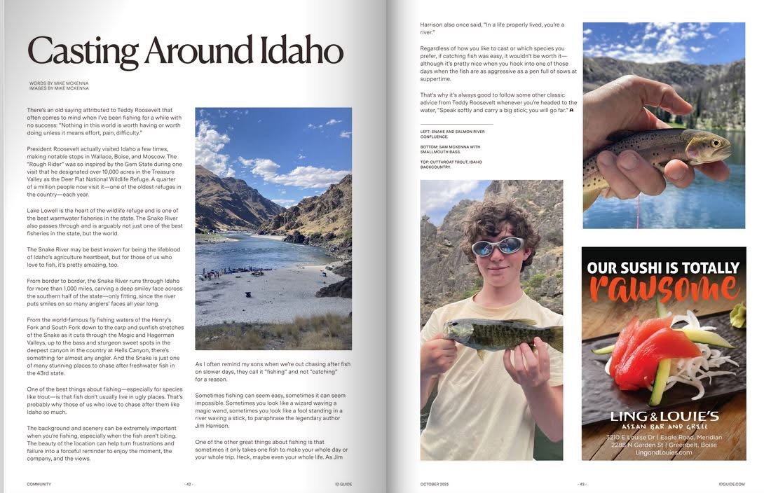 Casting Around Idaho