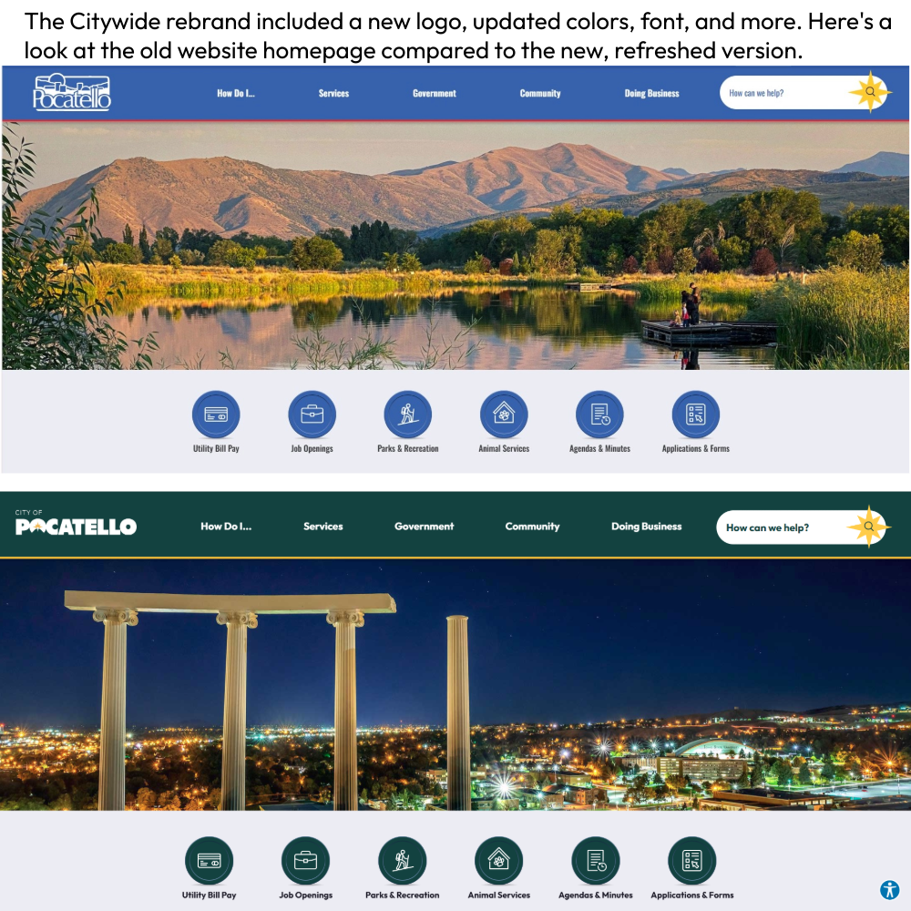 City of Pocatello - Website Refresh