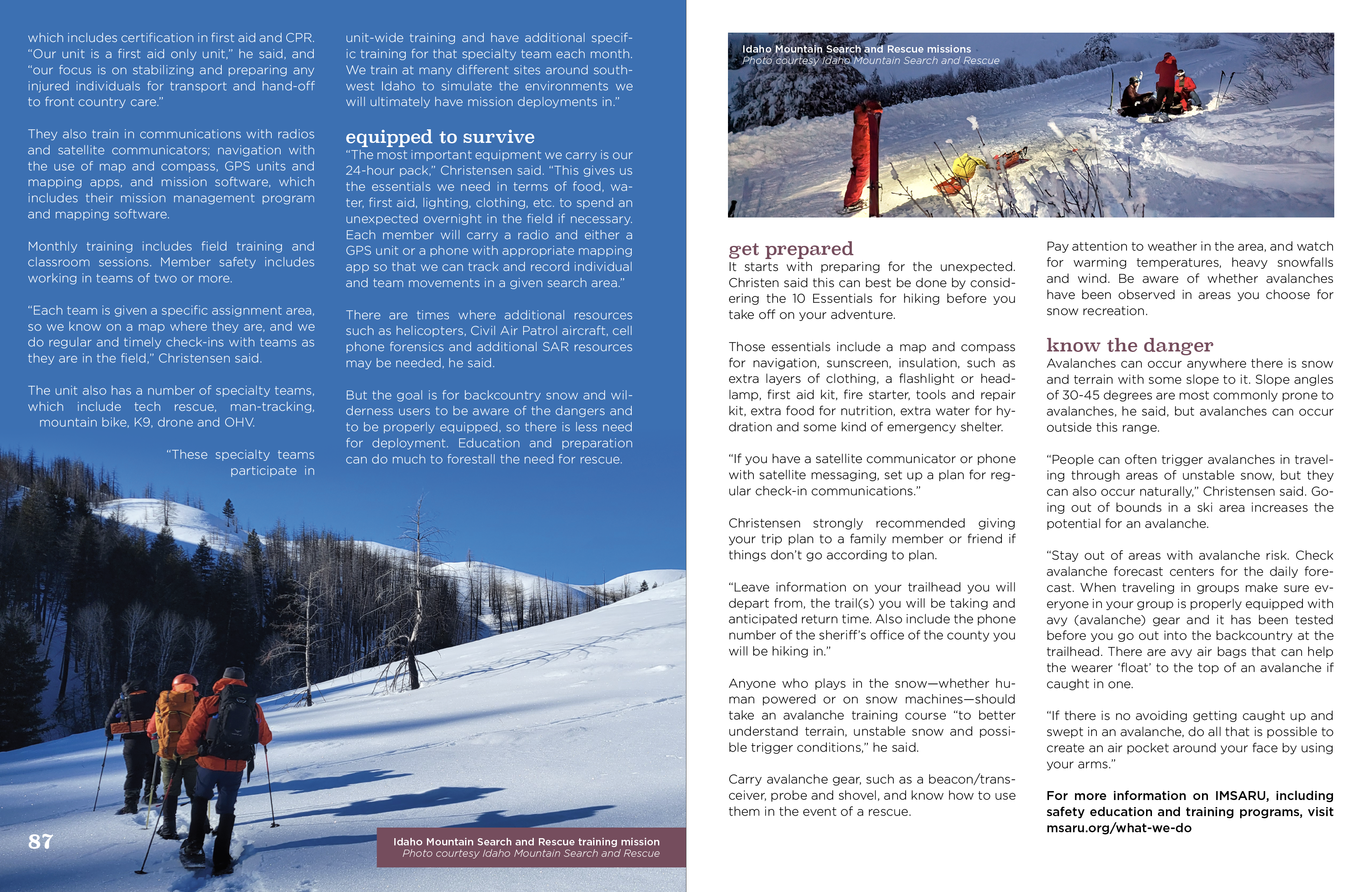 Professional Perspective- Search and Rescue: The Lost Shall be Found