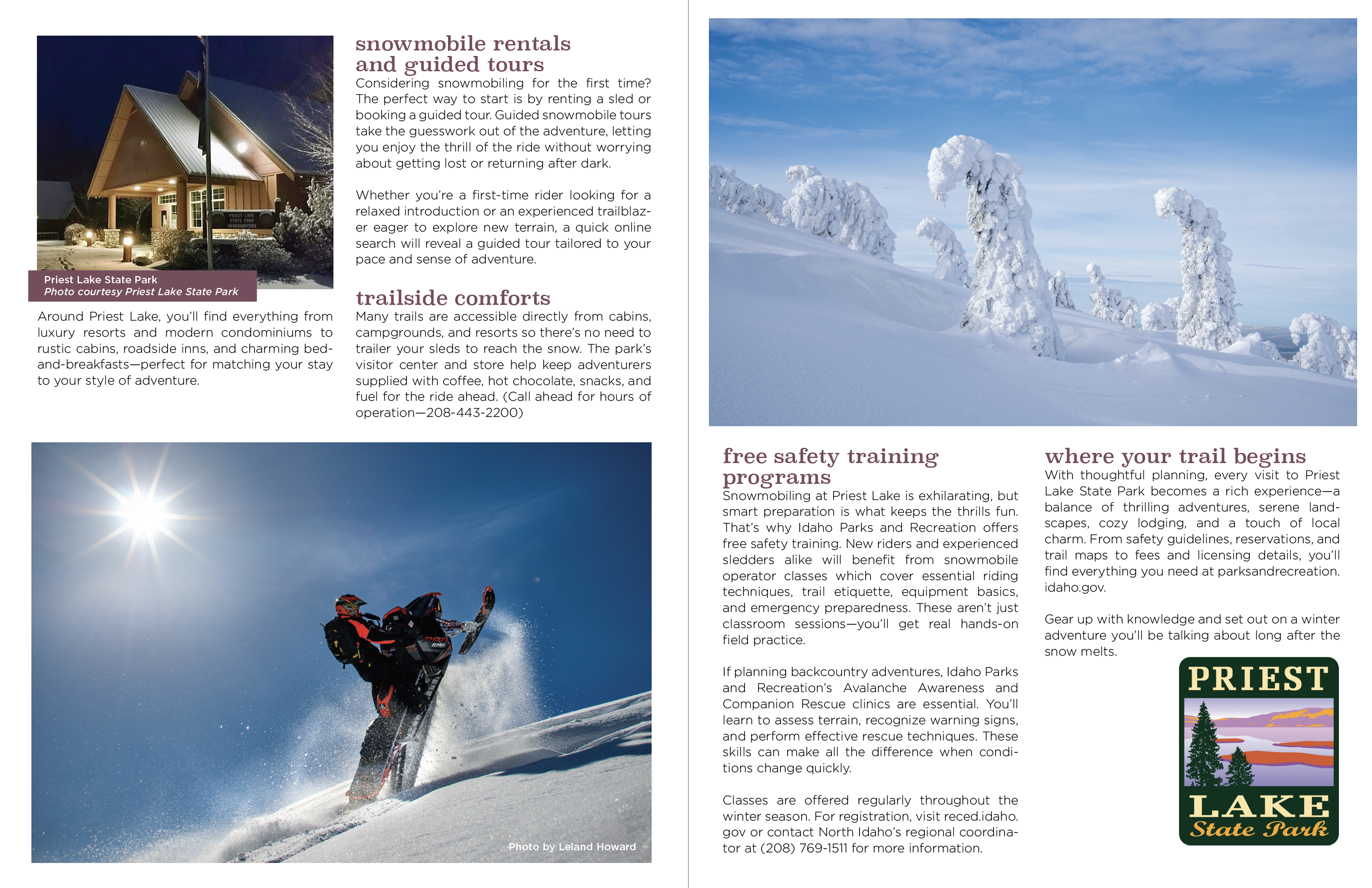 Priest Lake State Park: Your Winter Wonderland Awaits