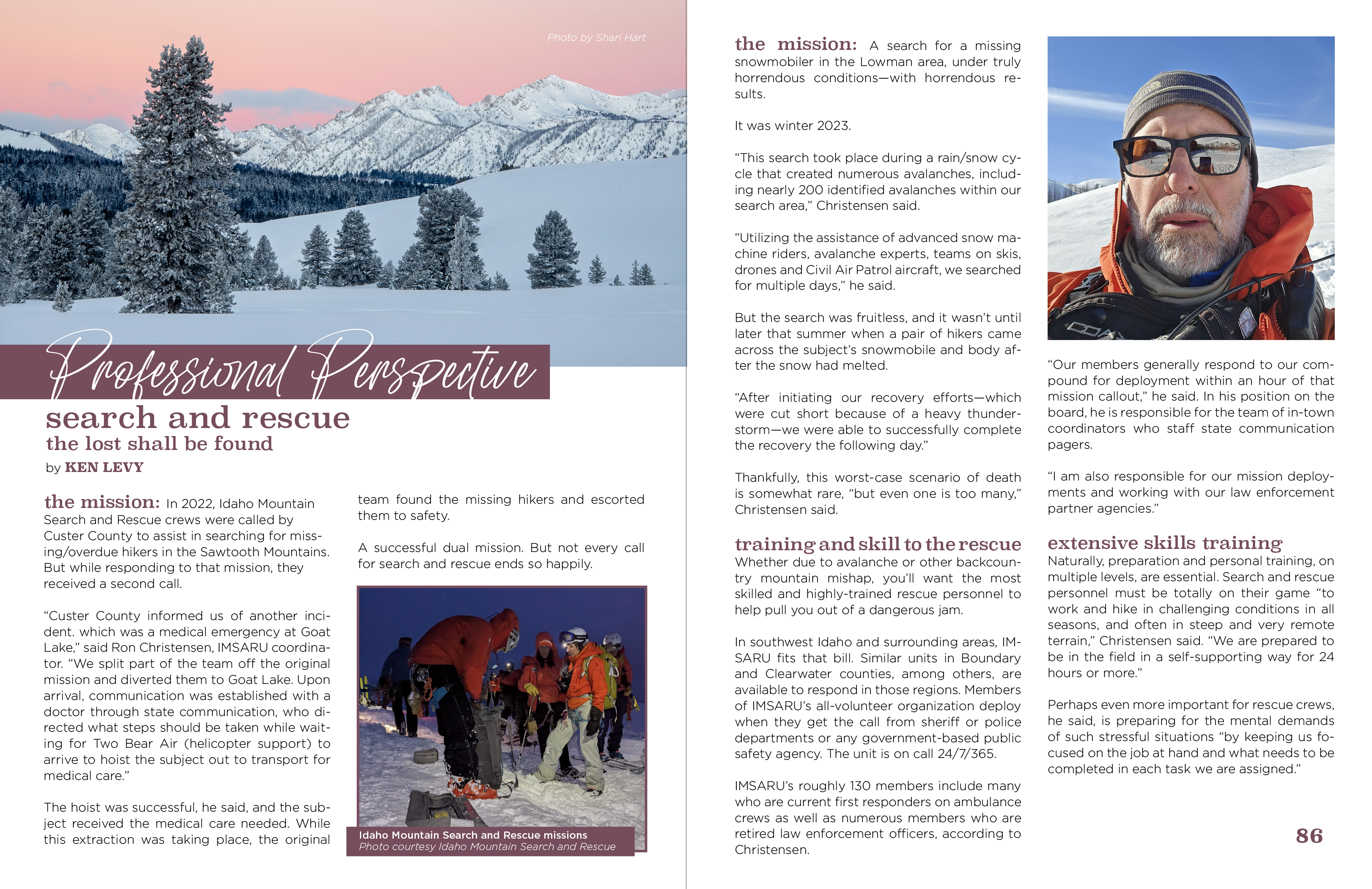 Professional Perspective- Search and Rescue: The Lost Shall be Found