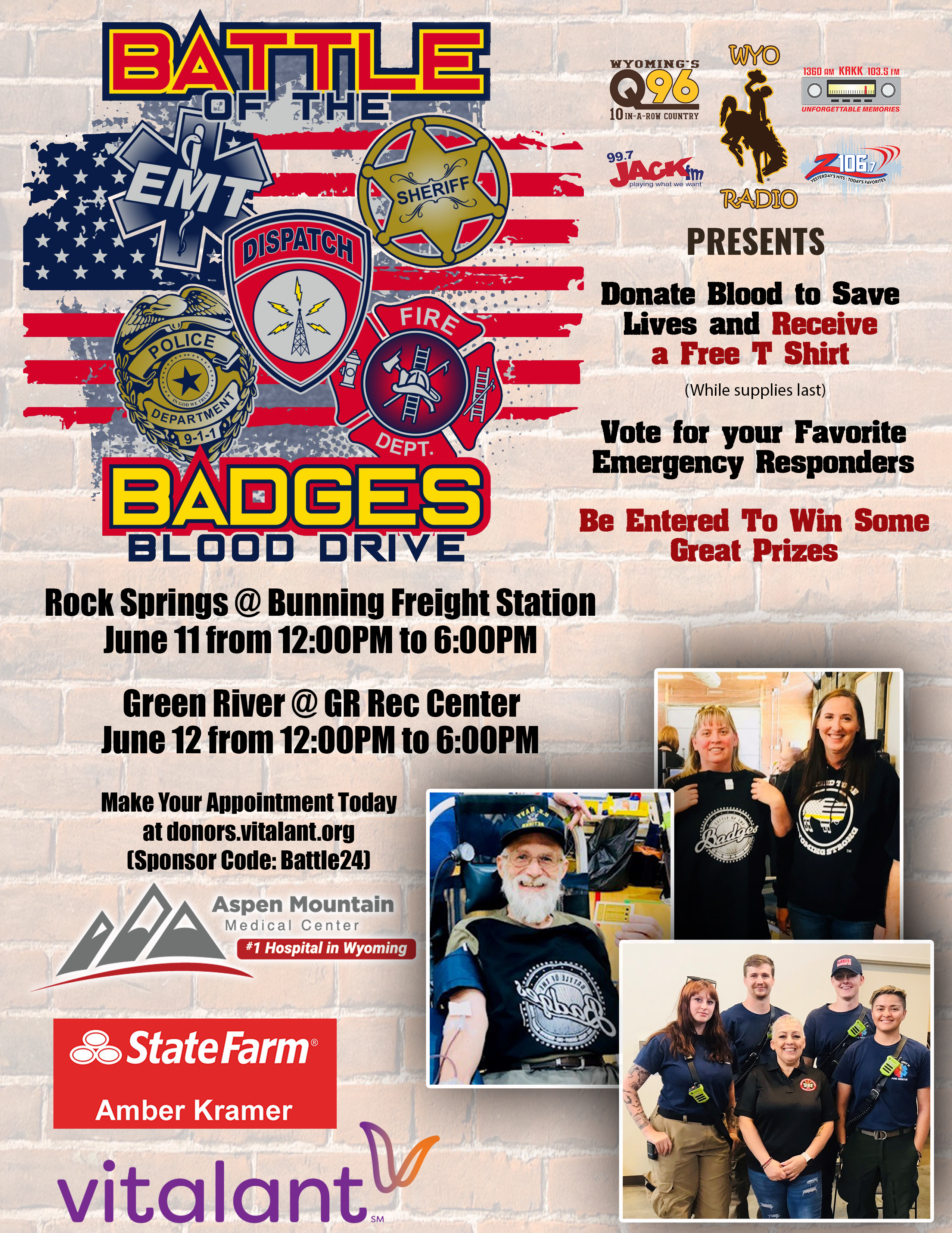 Battle of the Badges Blood Drive