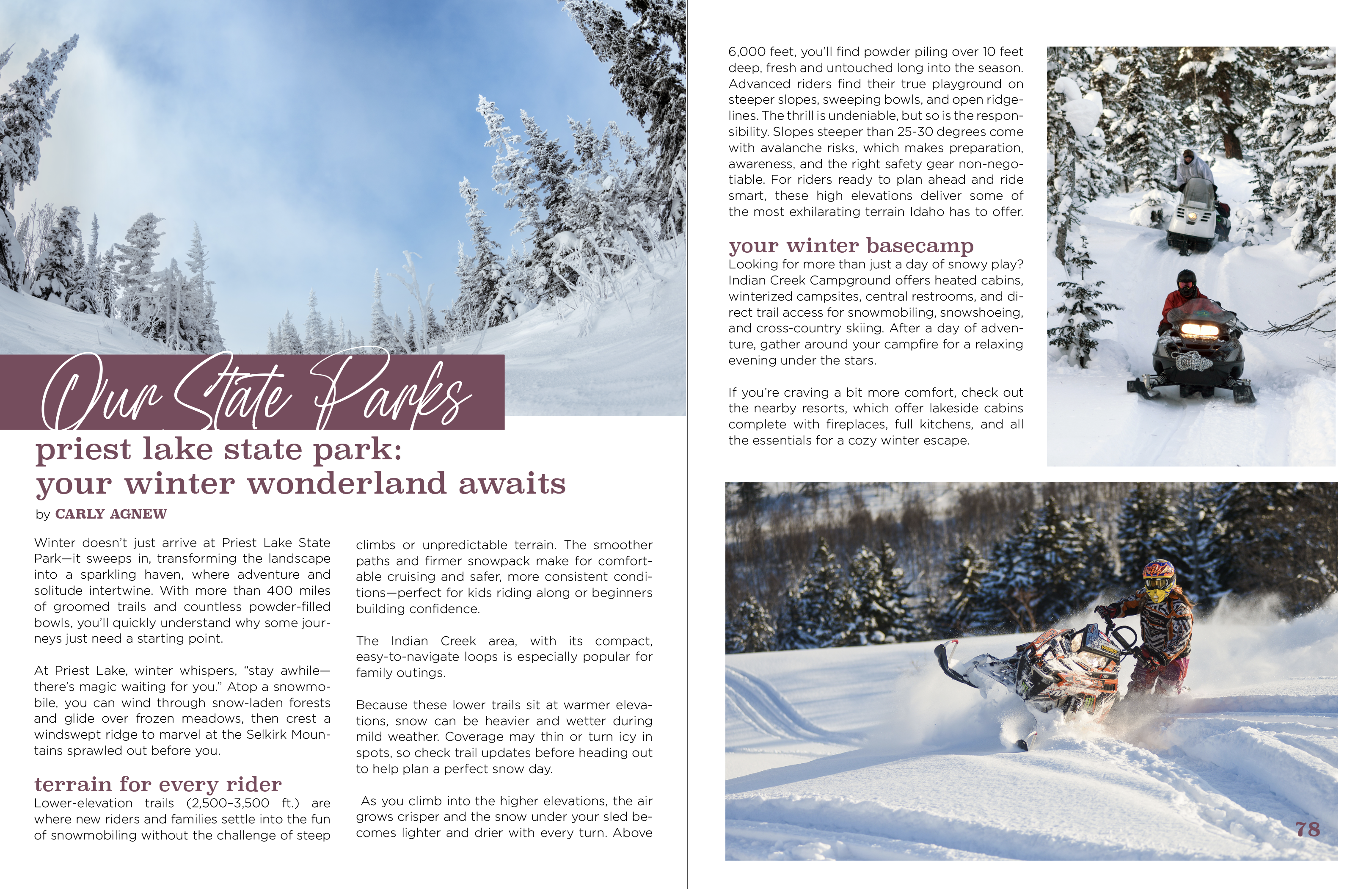 Priest Lake State Park: Your Winter Wonderland Awaits