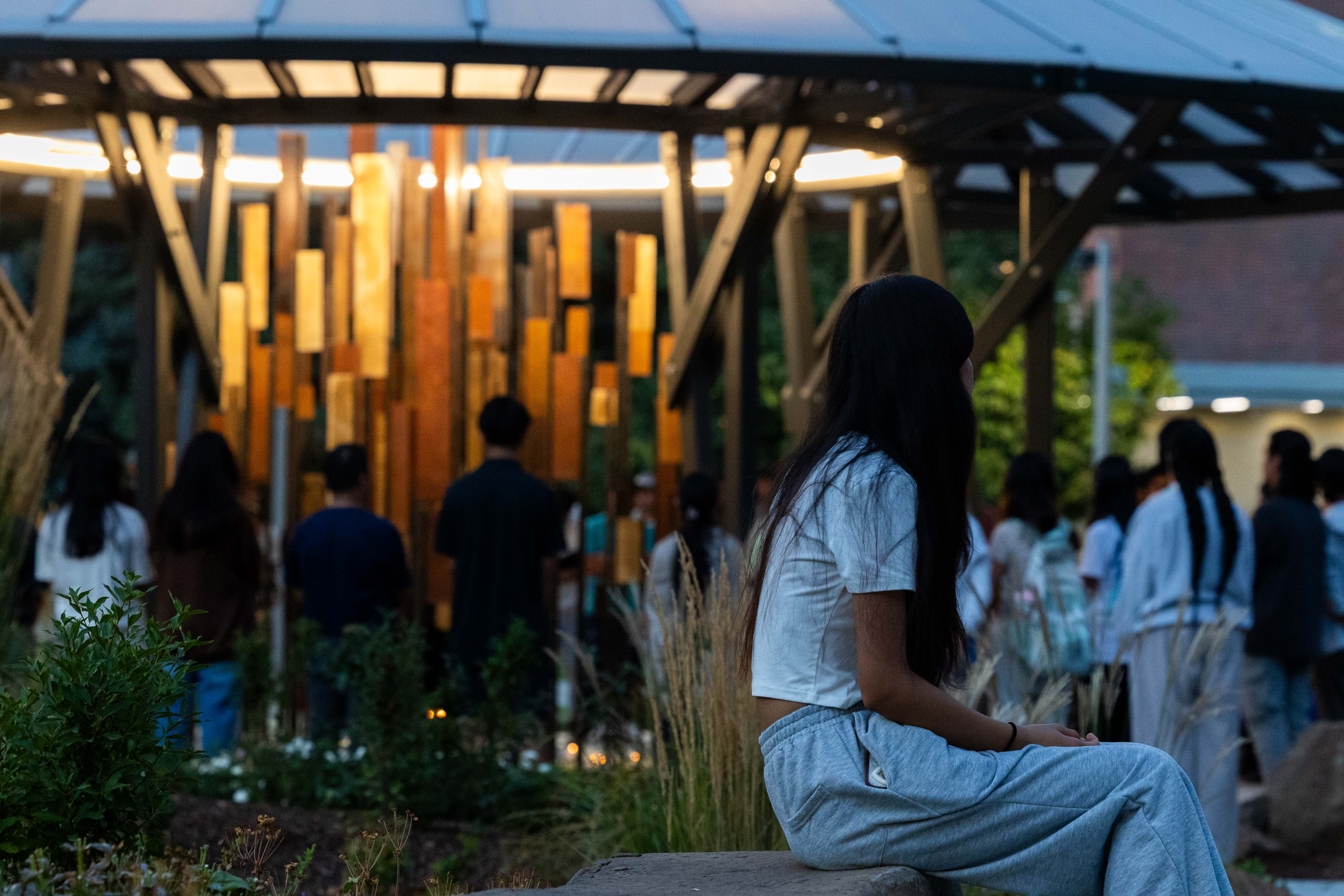 Nepali Students Association holds vigil mourning fallen protestors back home